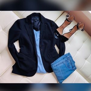 Black formal blazer